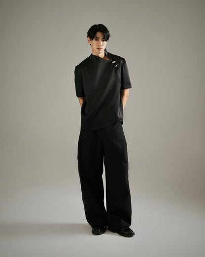 CURVE EDGE MEN'S SHIRT BLACK